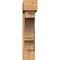 Ekena Millwork Balboa Block Smooth Bracket w/ Offset Brace, Western Red Cedar, 7 1/2"W x 34"D x 34"H BKT0806X34X34BOA05SWR - alternate 4